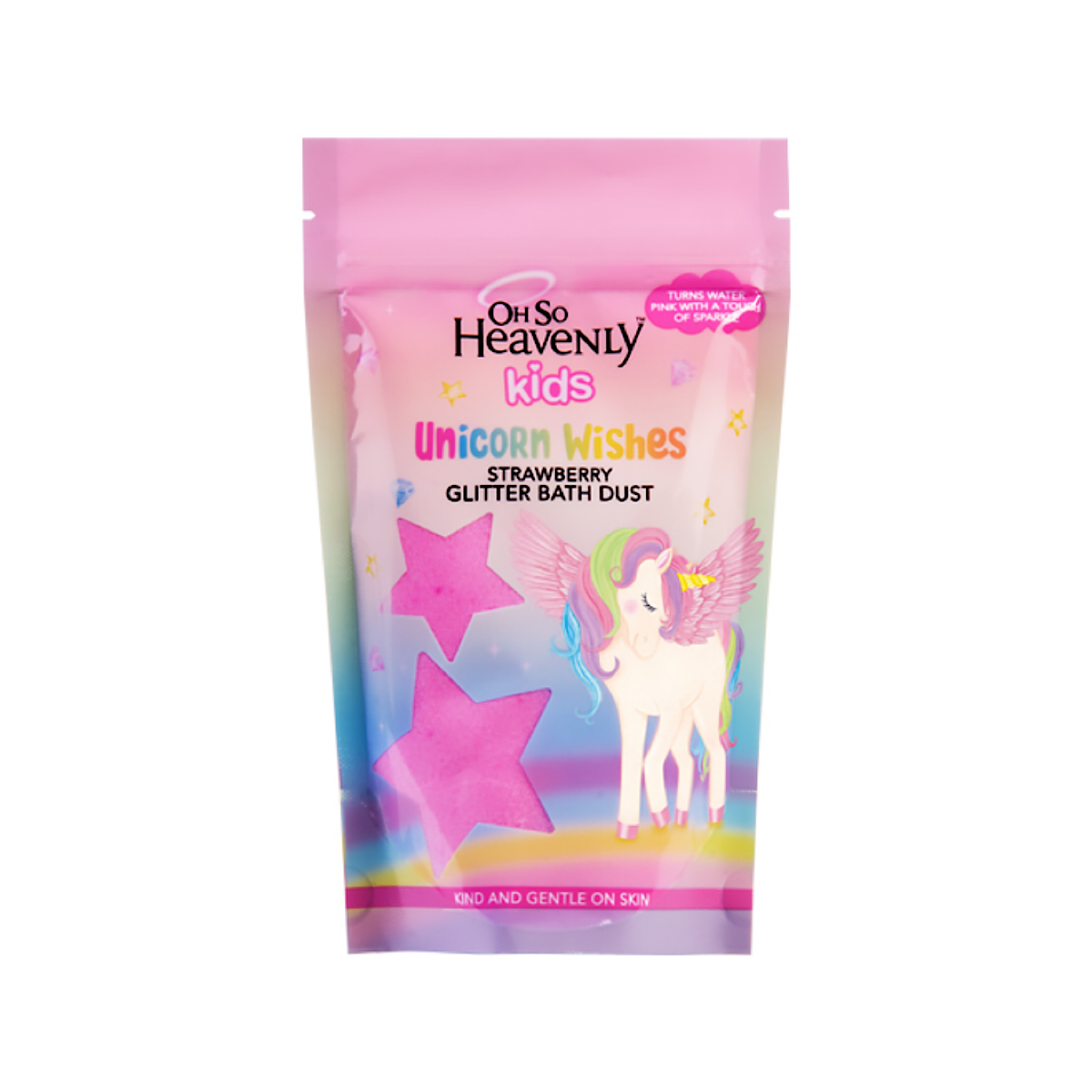 Oh So Heavenly Kids Care Unicorn Wishes Bath Dust 400g